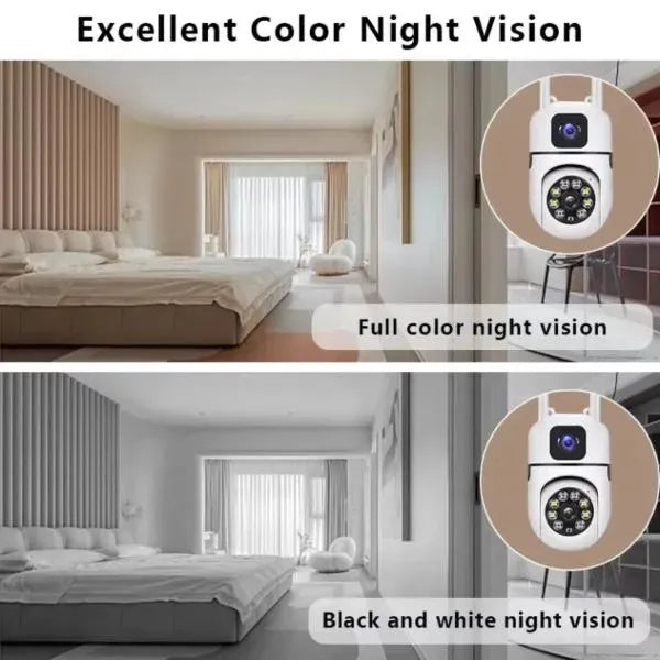 2NLF Outdoor Wi-Fi Camera 360° Panorama Night Vision