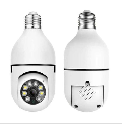 360 View Security Camera White ABS Plastic