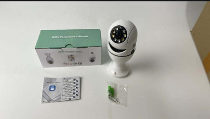 360 View Security Camera White ABS Plastic
