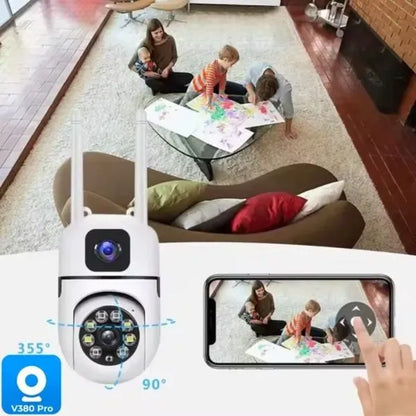 2NLF Outdoor Wi-Fi Camera 360° Panorama Night Vision