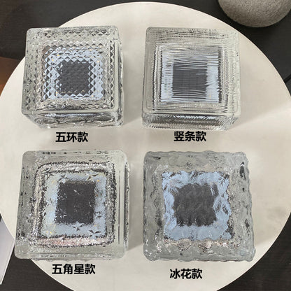 6LED Solar Ice Tile Garden Lights